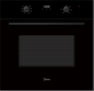 Духовка Midea MO608007YGB Черный