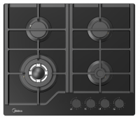 Панель газ. Midea MG693TGB Черный